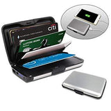 PORTEFEUILLE ALUMINIUM AVEC CHARGEUR | POWER BANK 2000 MAH |2 EN 1 |