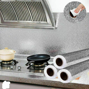 self adhesive wallpaper in kitchen